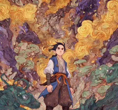 冒险题材漫画封面